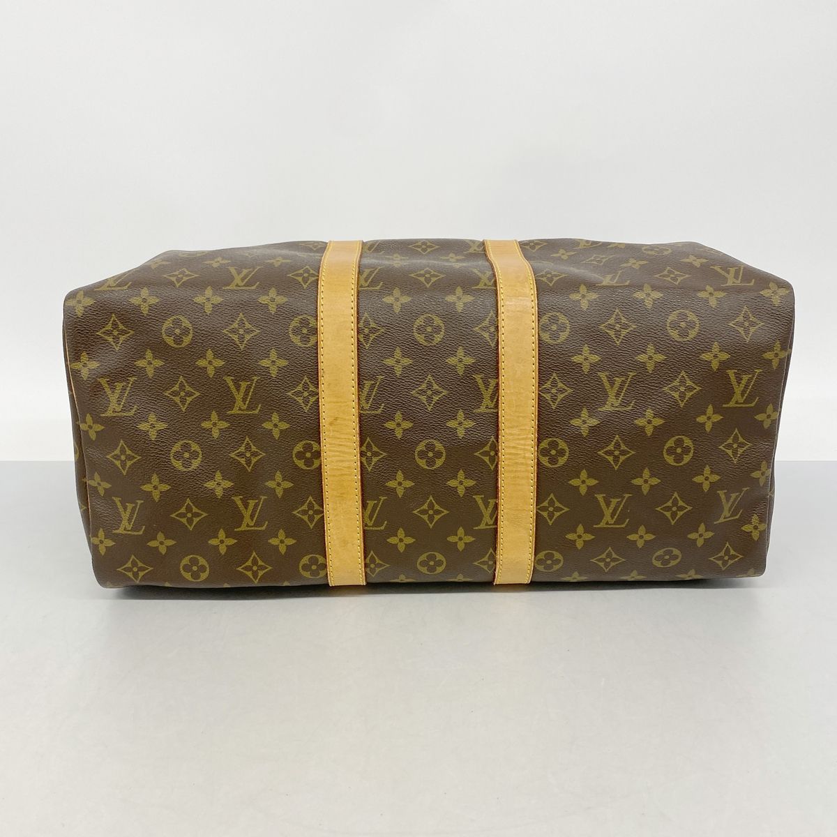 Louis Vuitton Boston Bag Monogram Keepall 45 Brown — view 3