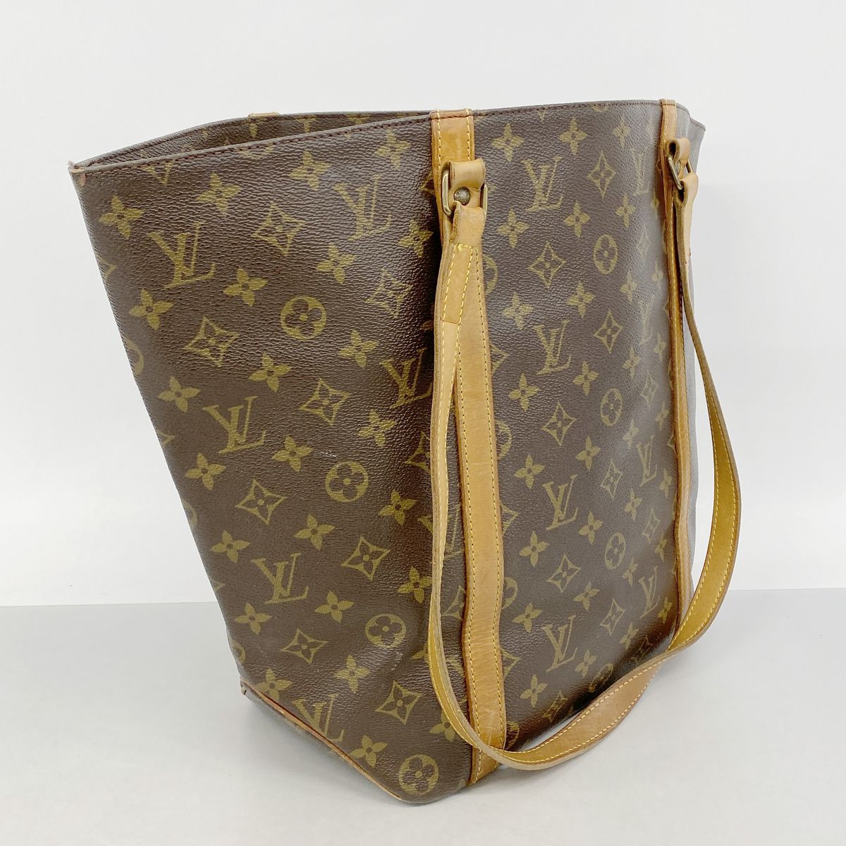 Louis Vuitton Tote Bag Monogram Sac Shopping Brown — view 2
