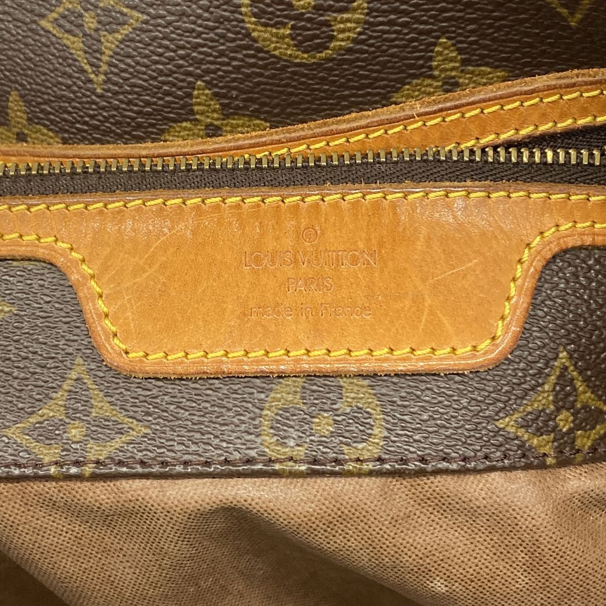 Louis Vuitton Tote Bag Monogram Sac Shopping Brown — view 5