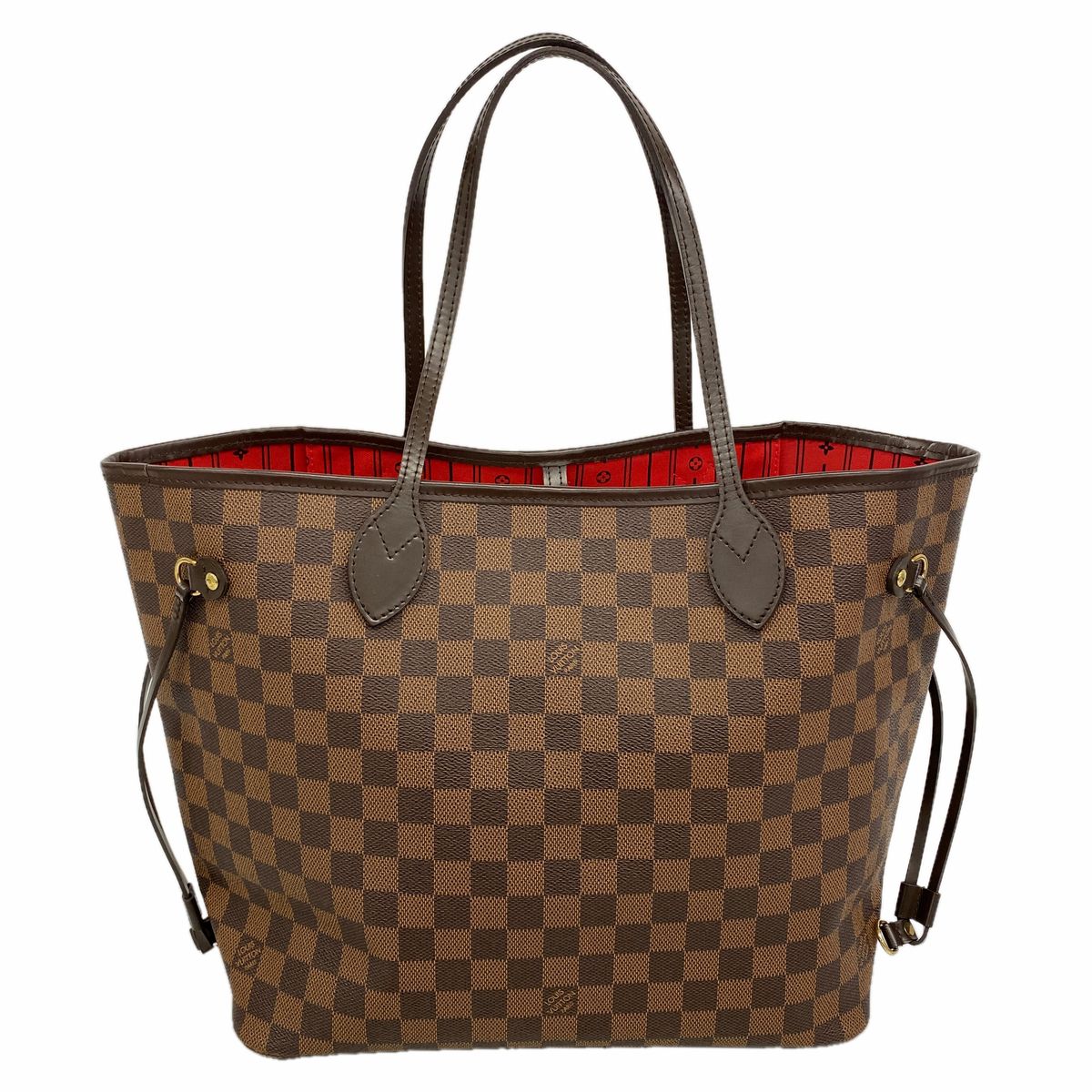 Louis Vuitton Tote Bag Damier Neverfull MM Ebene