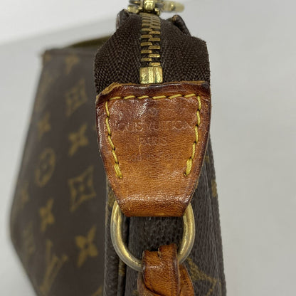 Louis Vuitton Pouch Monogram Pochette Soir Brown — view 5