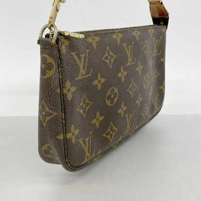Louis Vuitton Pouch Monogram Pochette Soir Brown — view 2