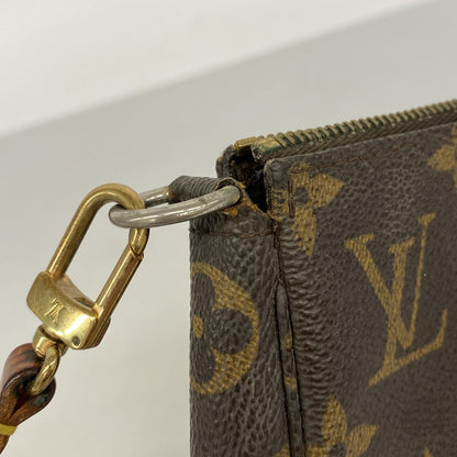 Louis Vuitton Pouch Monogram Pochette Soir Brown — view 7