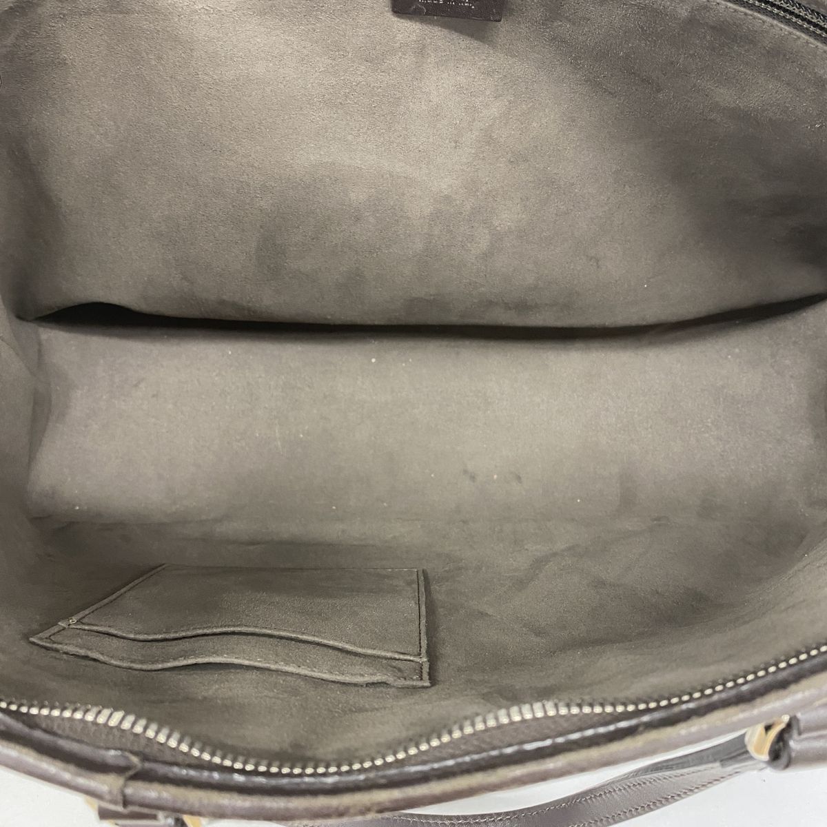 Gucci Tote Bag GG Supreme Brown Silver 2-Way — view 4