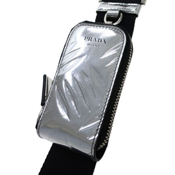 Prada Brick Wallet Silver — view 6