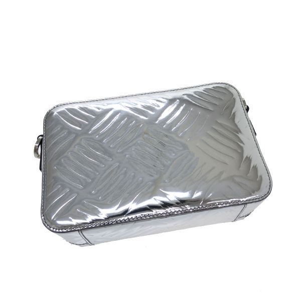 Prada Brick Wallet Silver — view 3
