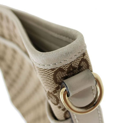 Gucci GG Canvas Shoulder Bag Beige — view 6
