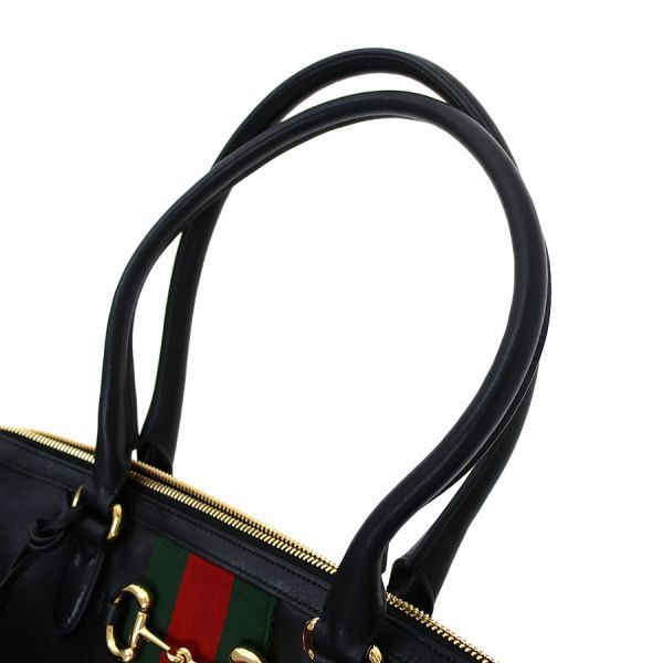 Gucci Horsebit Large Boston Bag — view 4