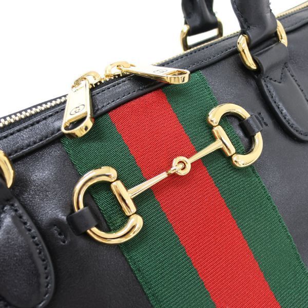 Gucci Horsebit Large Boston Bag — view 5