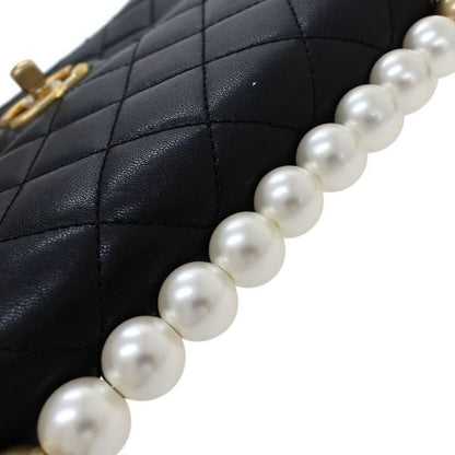 Chanel Quilted Pearl Chain — view 5