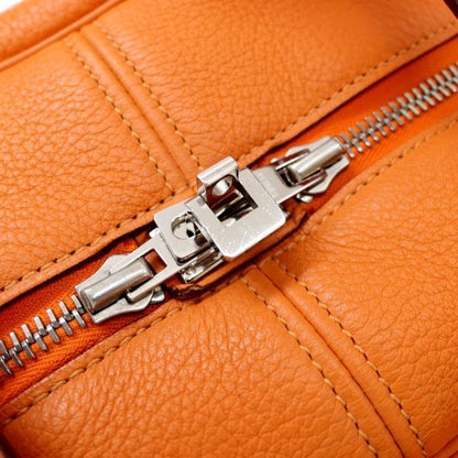 Hermes Victoria 35 Shoulder Bag Orange — view 5