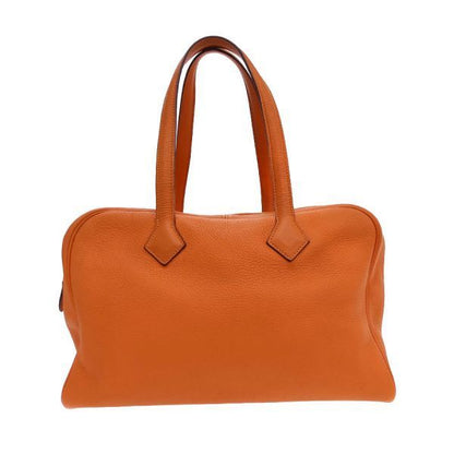 Hermes Victoria 35 Shoulder Bag Orange — view 3