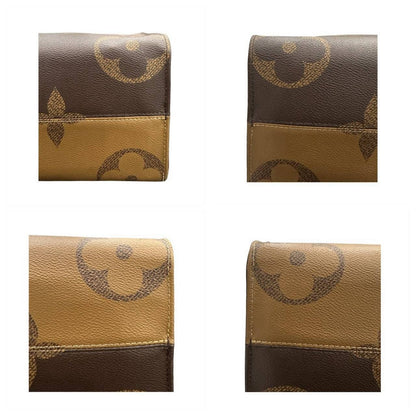 Louis Vuitton Monogram On The Go MM Brown Leather Tote Bag — view 6