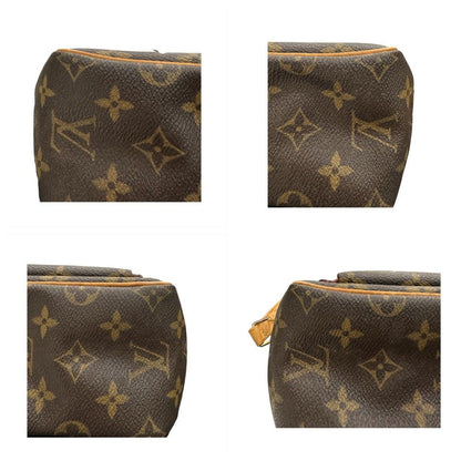 Louis Vuitton Monogram Viva Cite PM Brown Leather Suede Shoulder Bag — view 8
