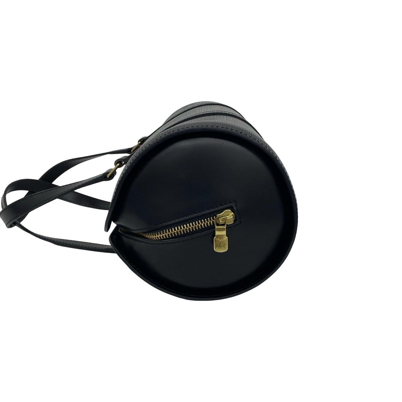 Louis Vuitton Souflo Epi Leather Mini Boston Bag Drum Noir — view 5