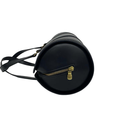 Louis Vuitton Souflo Epi Leather Mini Boston Bag Drum Noir — view 5