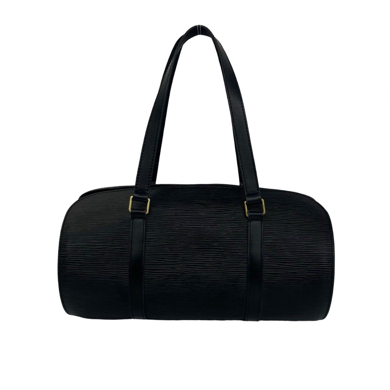 Louis Vuitton Souflo Epi Leather Mini Boston Bag Drum Noir — view 3