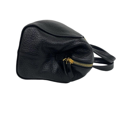 Fendi Chameleon Leather 2-Way Shoulder Bag Mini Black — view 6