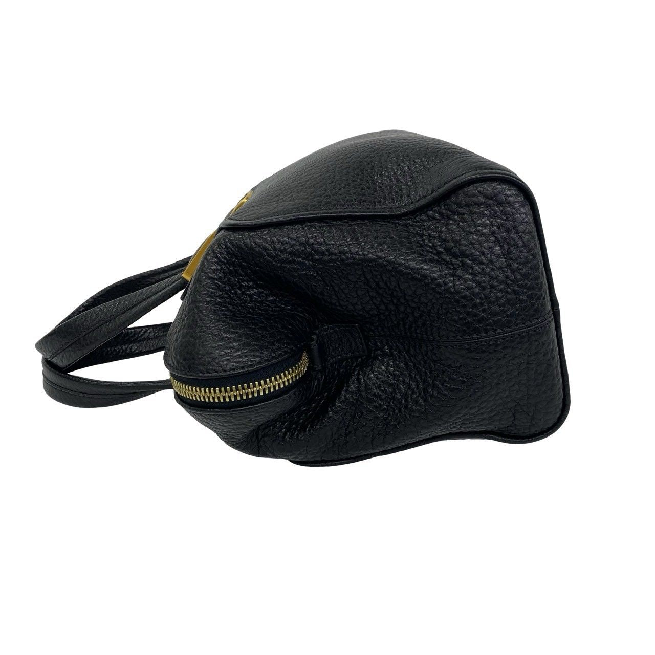 Fendi Chameleon Leather 2-Way Shoulder Bag Mini Black — view 5