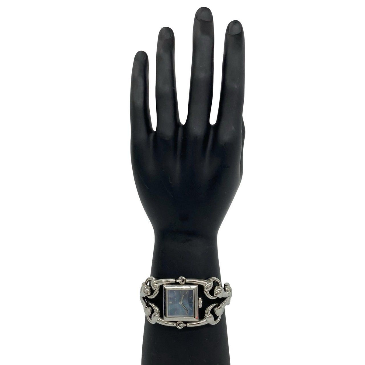 Gucci Signoria Stainless Steel Quartz Watch Wrist Silver — view 2
