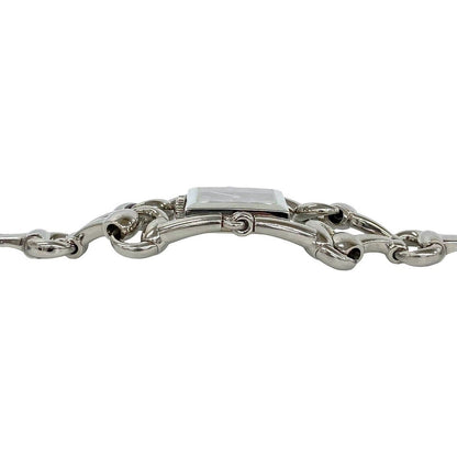 Gucci Signoria Stainless Steel Quartz Watch Wrist Silver — view 7
