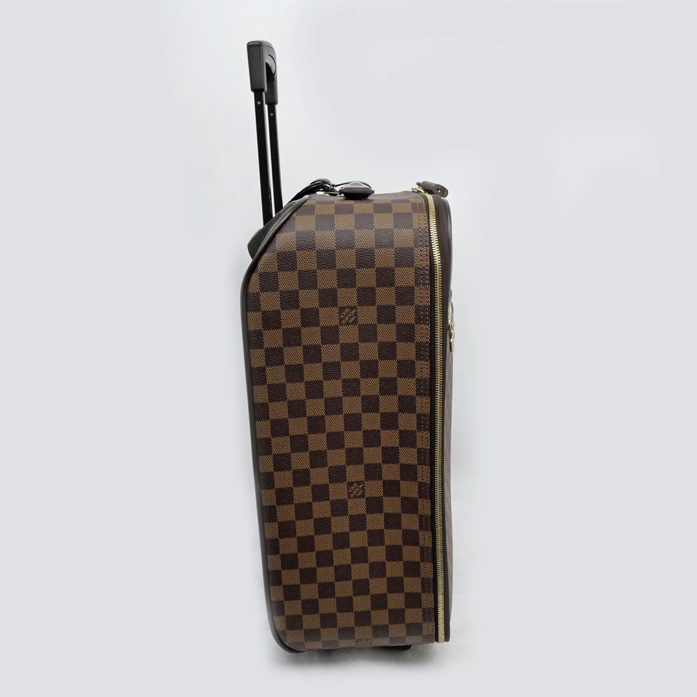 Louis Vuitton Damier Pegase 45 Carry Case Suitcase Brown Travel Key — view 3