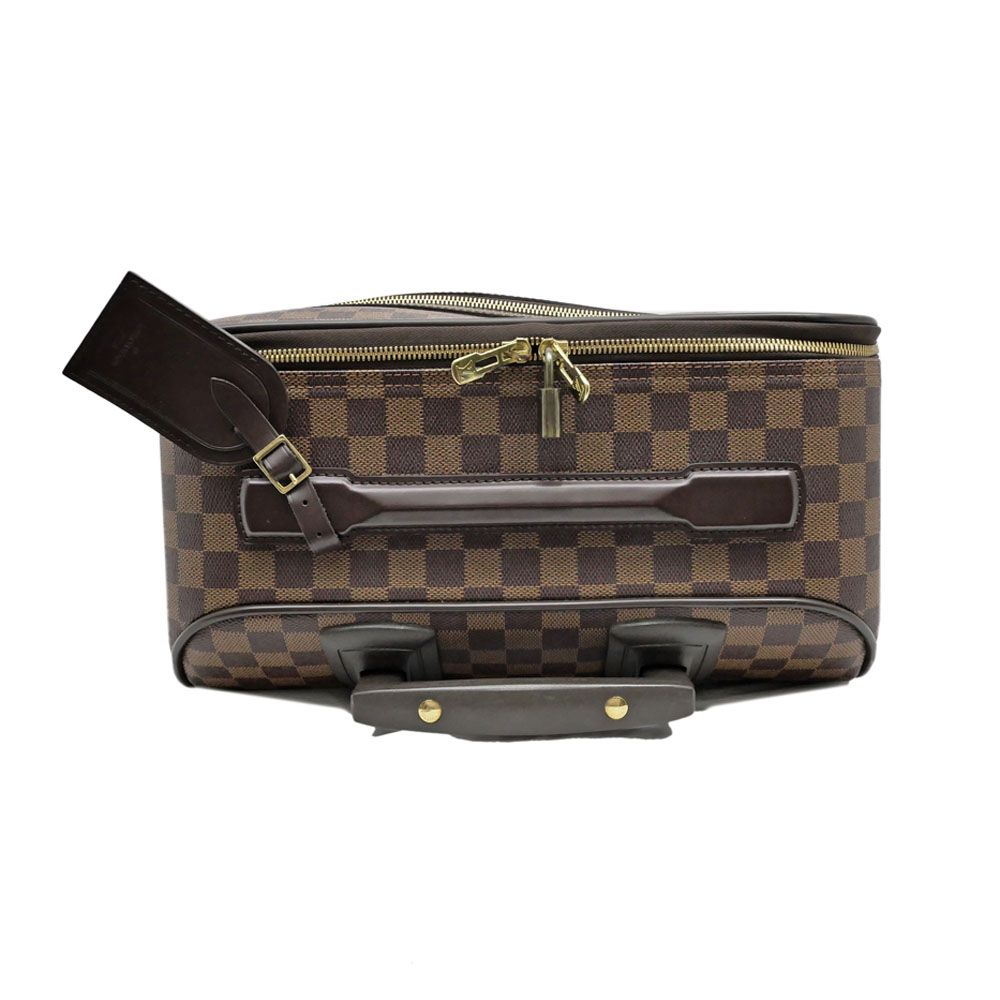Louis Vuitton Damier Pegase 45 Carry Case Suitcase Brown Travel Key — view 5