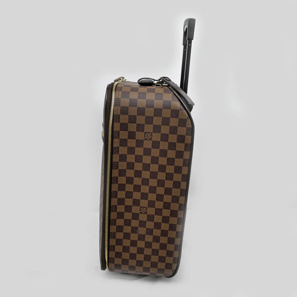 Louis Vuitton Damier Pegase 45 Carry Case Suitcase Brown Travel Key — view 4