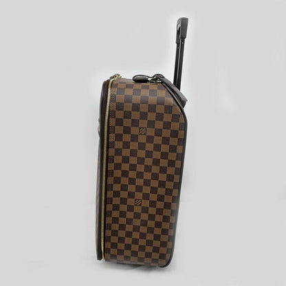 Louis Vuitton Damier Pegase 45 Carry Case Suitcase Brown Travel Key — view 4