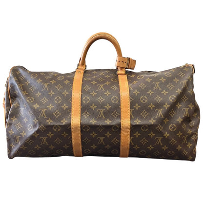 Louis Vuitton Keepall 55 Bandouliere Monogram Boston Bag Canvas — view 2