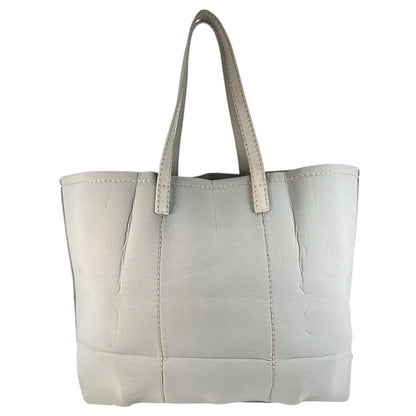 Prada Leather Gray Tote Bag — view 2