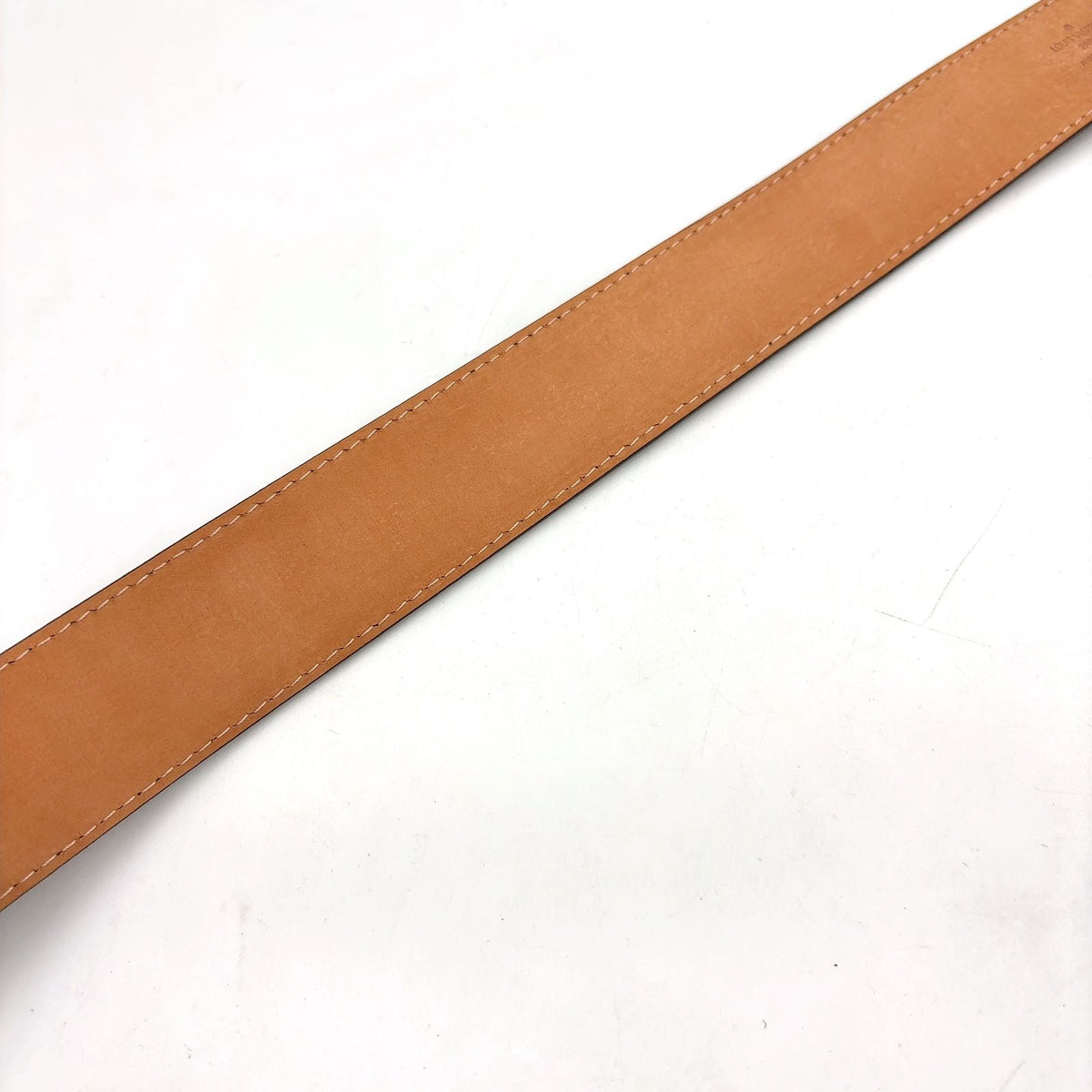 Louis Vuitton Damier Ceinture Brown Belt Gold — view 6