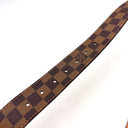 Louis Vuitton Damier Ceinture Brown Belt Gold — view 8