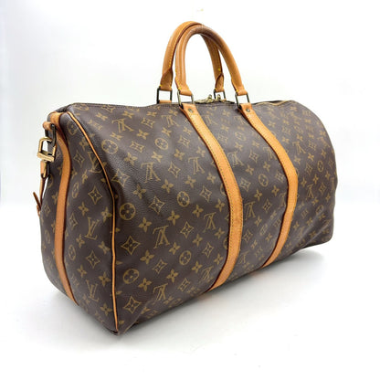 Louis Vuitton Keepall Bandouliere 50 Monogram Leather — view 2