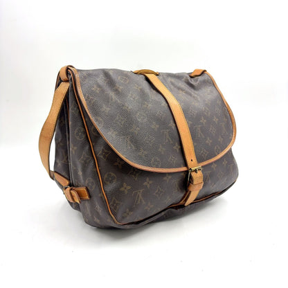 Louis Vuitton Saumur 35 Monogram Leather Crossbody — view 2
