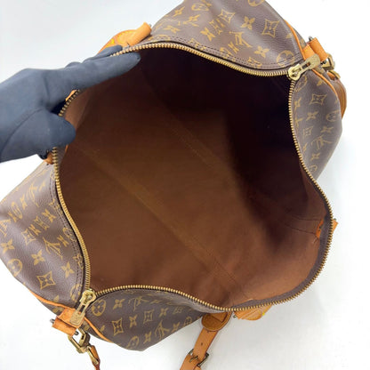 Louis Vuitton Keepall Bandouliere 50 Monogram Leather — view 3