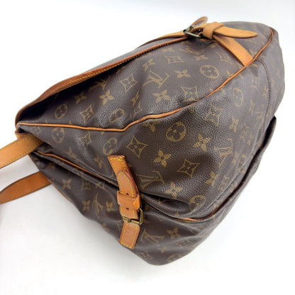 Louis Vuitton Saumur 35 Monogram Leather Crossbody — view 7