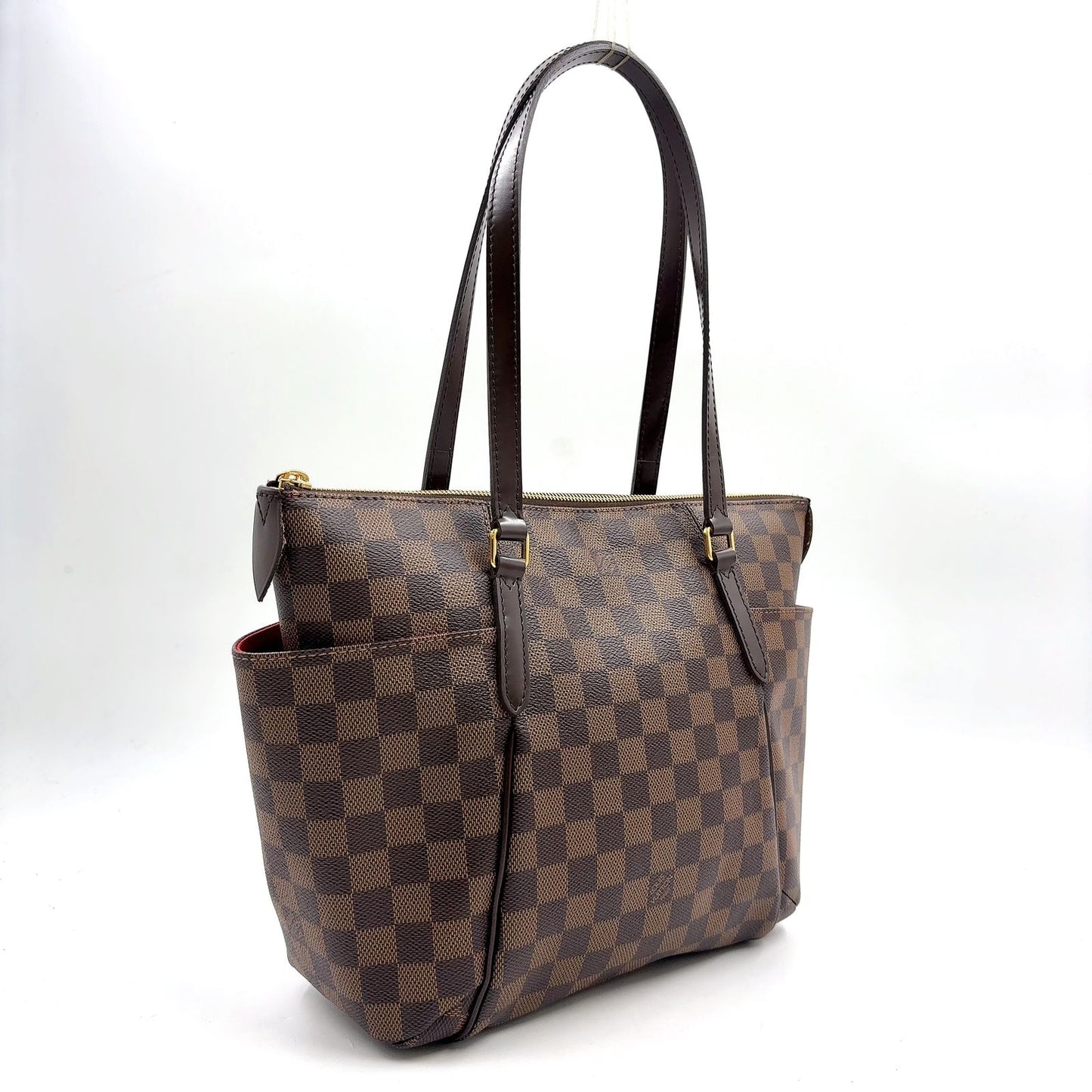 Louis Vuitton Totally PM Damier Ebene Leather Tote Bag — view 2