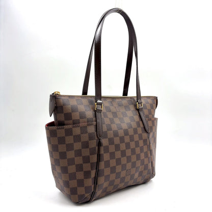 Louis Vuitton Totally PM Damier Ebene Leather Tote Bag — view 2