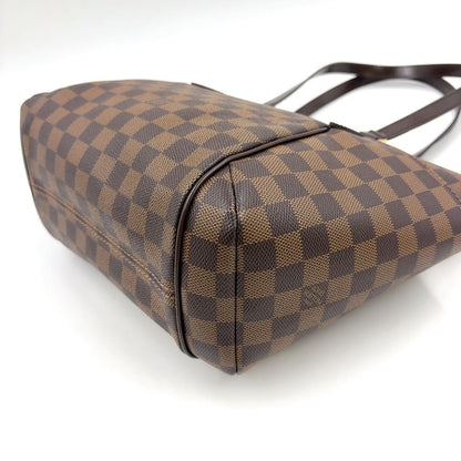 Louis Vuitton Totally PM Damier Ebene Leather Tote Bag — view 6