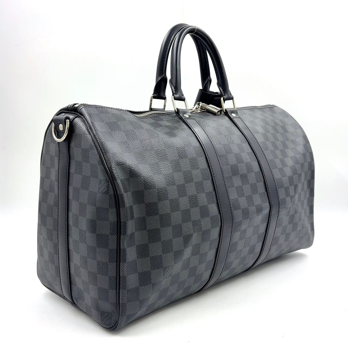 Louis Vuitton Keepall Bandouliere 45 Damier Graphite Leather — view 2
