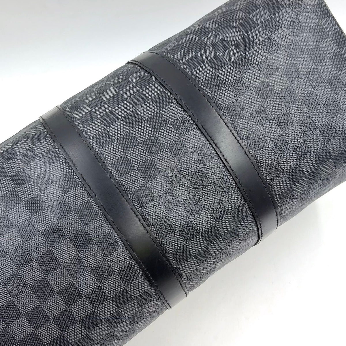 Louis Vuitton Keepall Bandouliere 45 Damier Graphite Leather — view 7