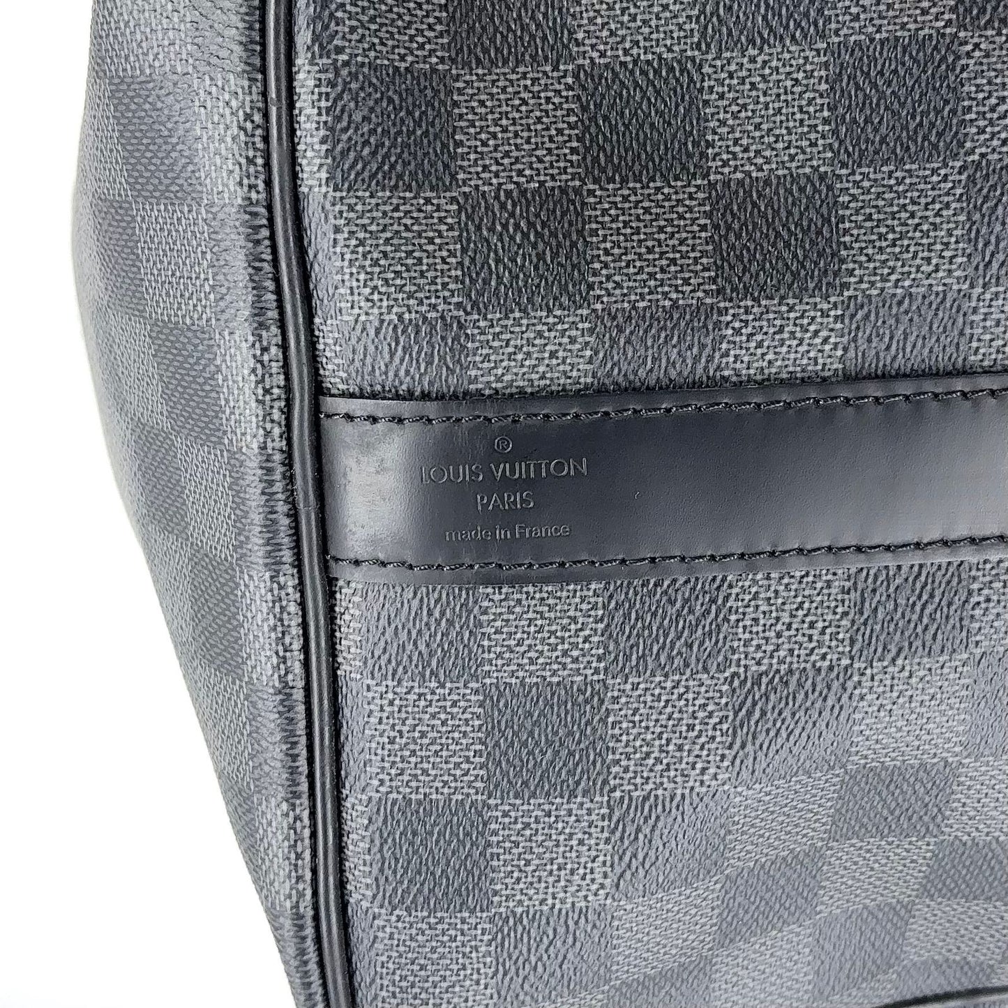 Louis Vuitton Keepall Bandouliere 45 Damier Graphite Leather — view 4