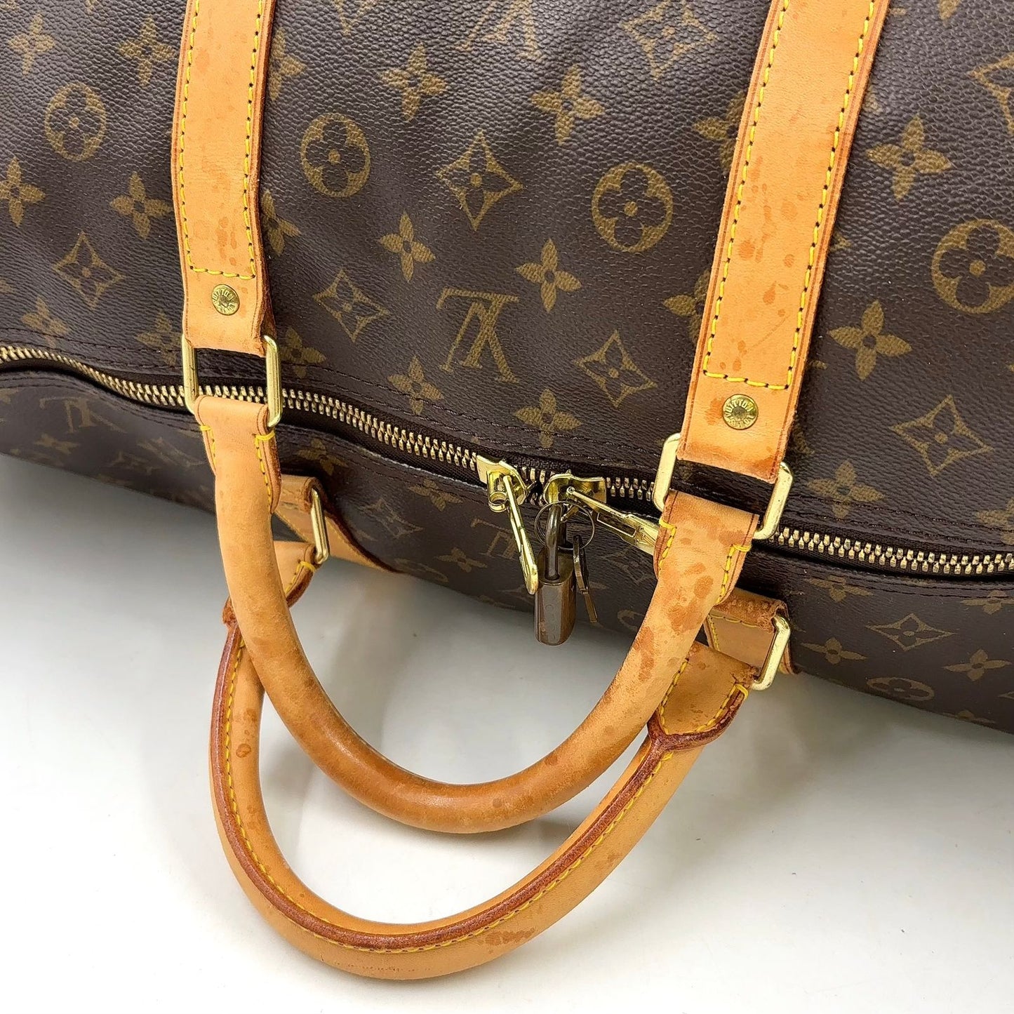 Louis Vuitton Keepall 60 Monogram Leather — view 5