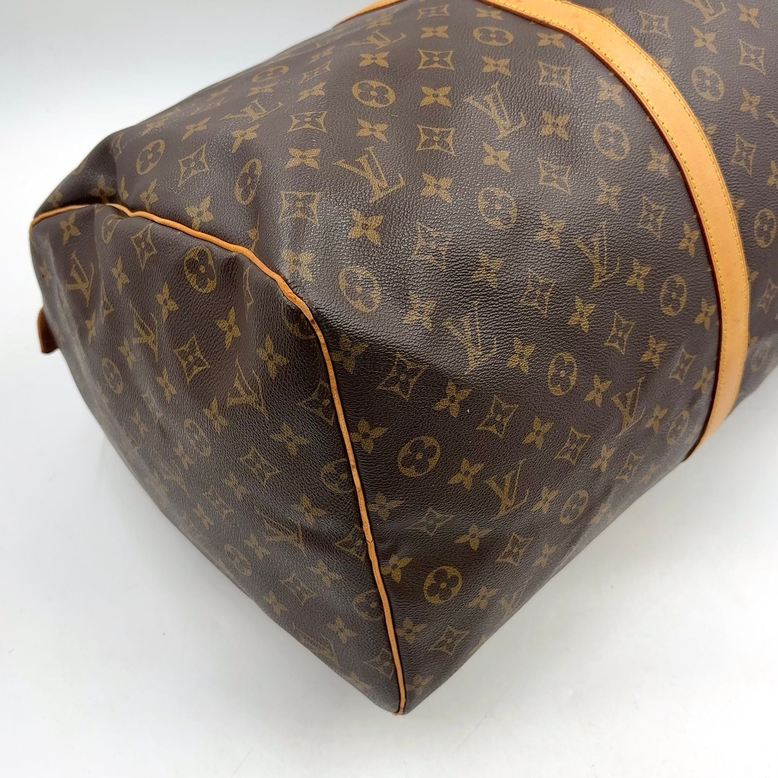 Louis Vuitton Keepall 60 Monogram Leather — view 7