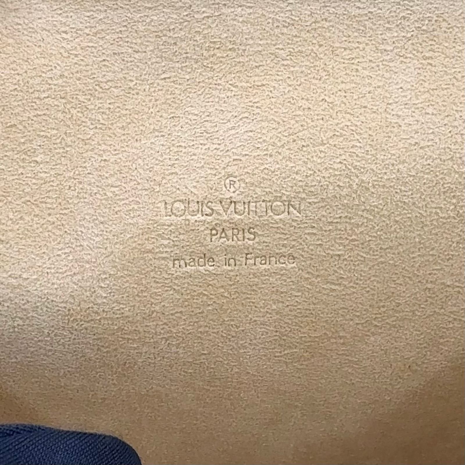 Louis Vuitton Pochette Twin PM Monogram XS Leather Brown Shoulder Bag Gold — view 4