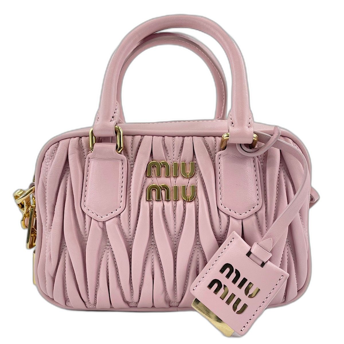 Miu Miu Handbag Matelasse 2-Way