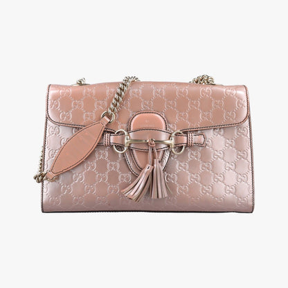 Gucci Emily Pink Patent