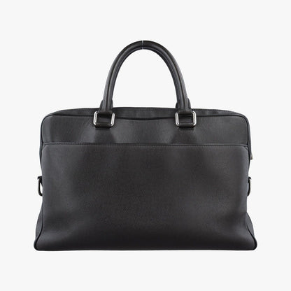 Louis Vuitton Porto Document Business PM Black Taiga