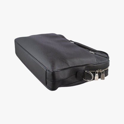 Louis Vuitton Porto Document Business PM Black Taiga — view 4